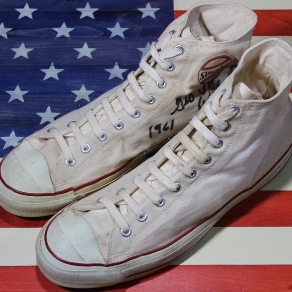 SPALDING 1961 Autographed George Wilson Vintage 14 - Picture 5 of 8